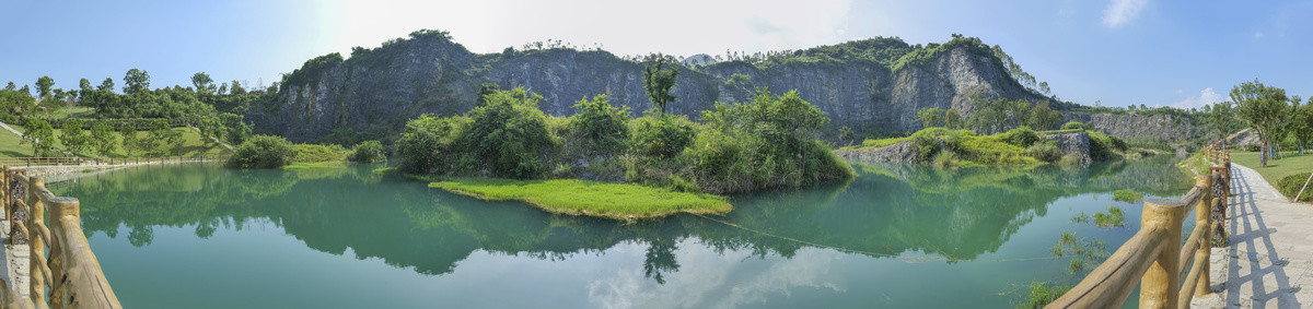 矿坑矿山公园