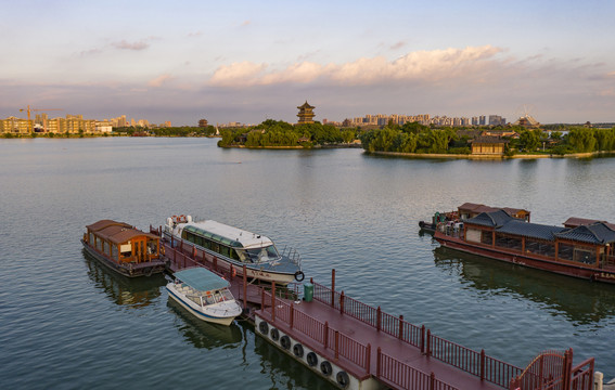 东昌湖风光