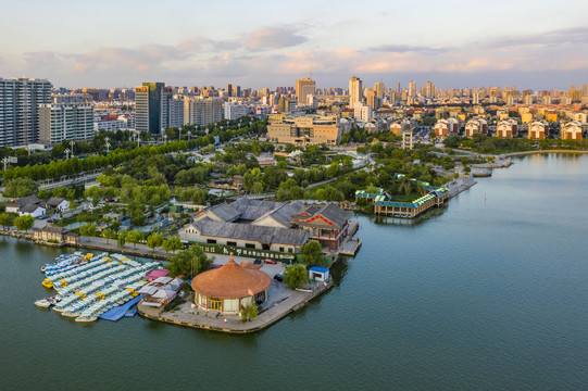 东昌湖风光