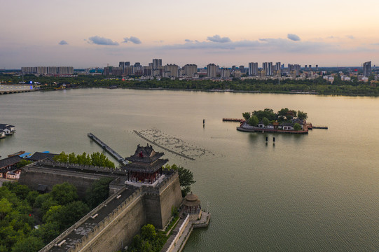 东昌湖风光