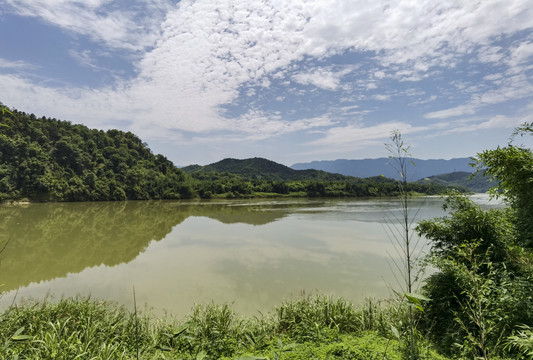 延平区大横镇博爱村乡村景色