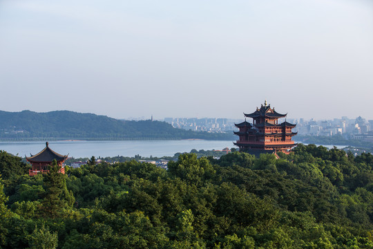 杭州吴山天风