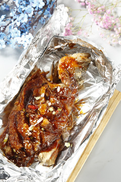 日式红烧鲈鱼