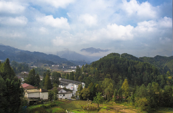 陕南乡村风光