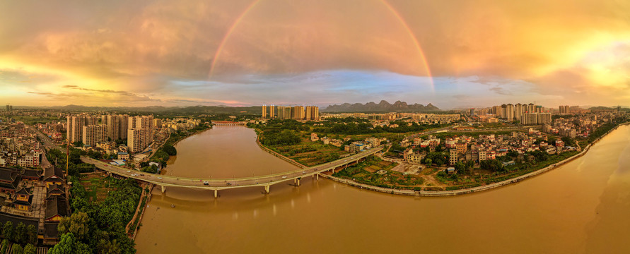 雨后彩虹