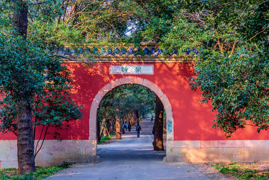 中国江苏南京钟山灵谷景区