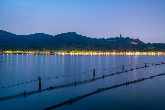 西湖夜景