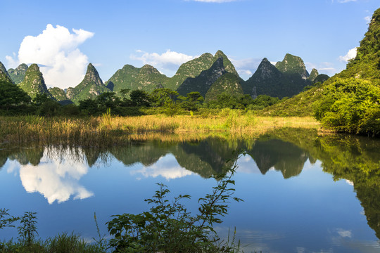 桂林山水田园风光