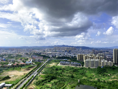 城市的天空