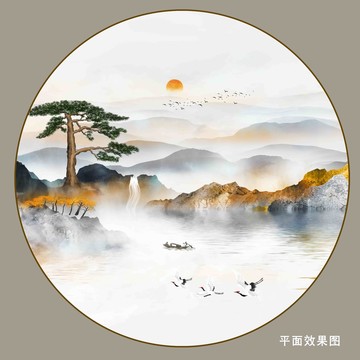 意境山水画