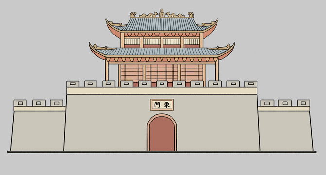 东门城楼