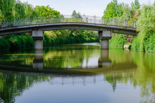 城市公园景观小桥设计