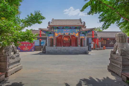 天津杨柳青戏台