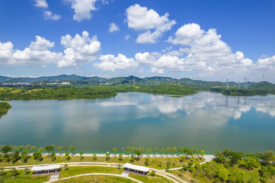 深圳宝安区石岩湖湿地公园