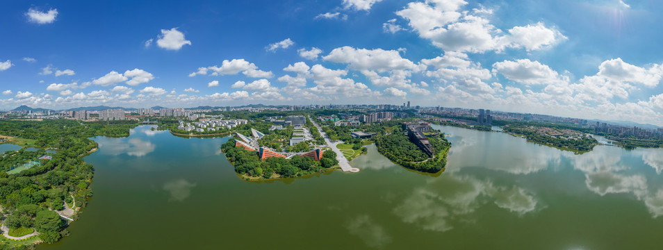 松山湖全景