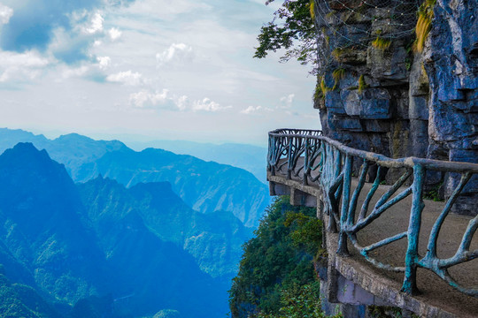 湖南张家界天门山风景