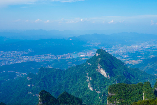 湖南张家界天门山风景