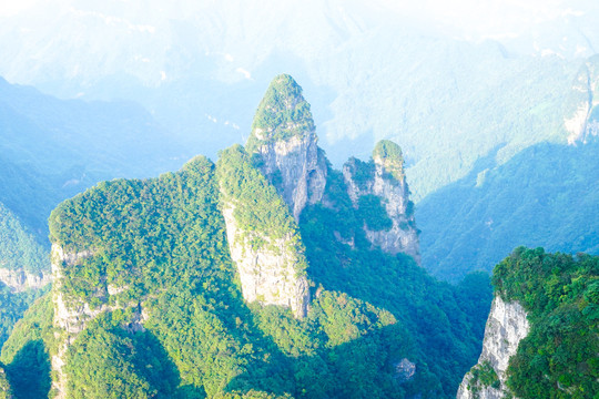 湖南张家界天门山风景