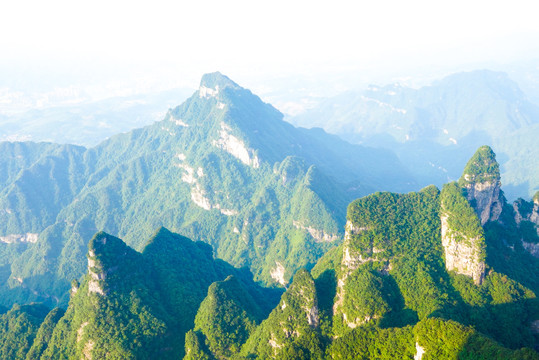 湖南张家界天门山风景