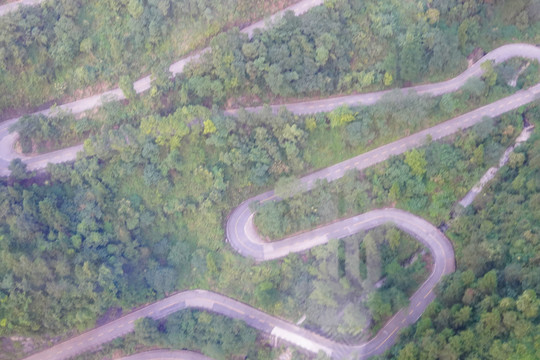 张家界天门山盘山公路