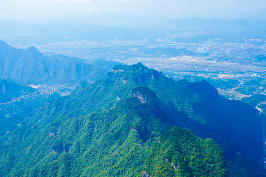 湖南张家界天门山风景