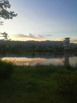 晚霞