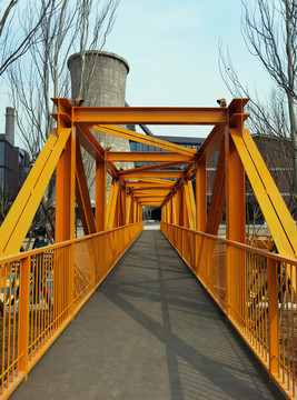 钢架桥