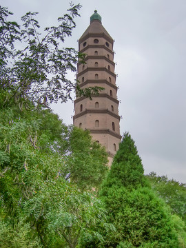 银川承天寺塔