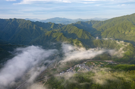 浙江开化钱江源马金溪齐溪水库