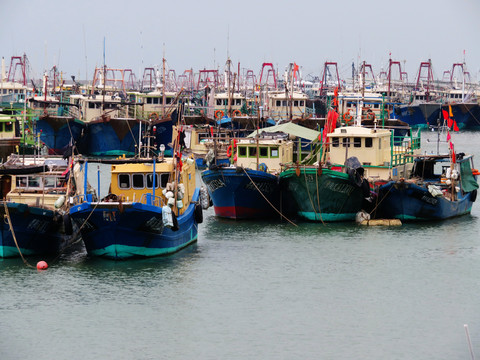 渔港渔船