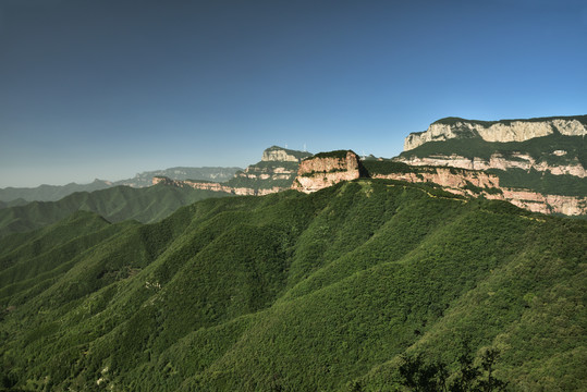 河北石家庄赞皇县嶂石岩风景区