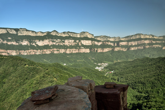 河北石家庄赞皇县嶂石岩风景区