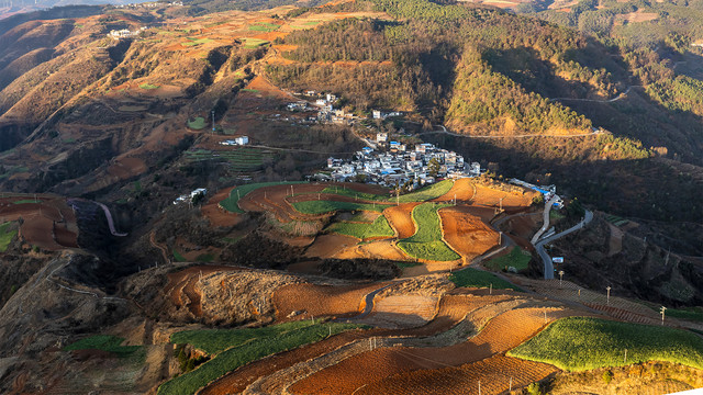 云南东川红土地