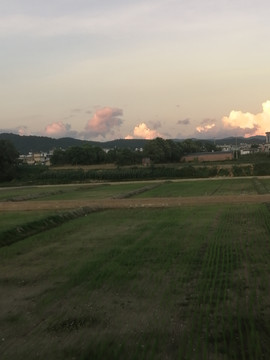 晚霞