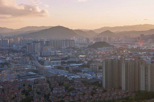 南安市区航拍风景