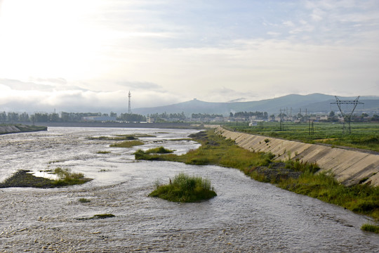 洮河风光