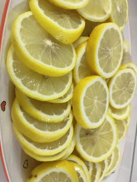 装盘柠檬片