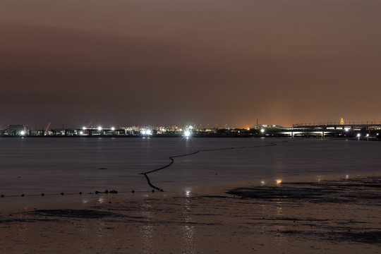 深圳机场码头夜景