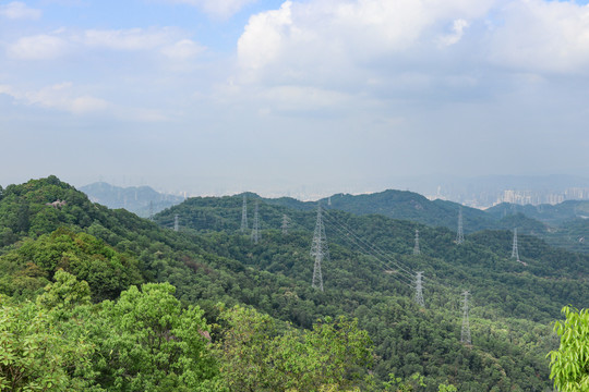 深圳凤凰山景观