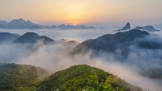 古长城云海