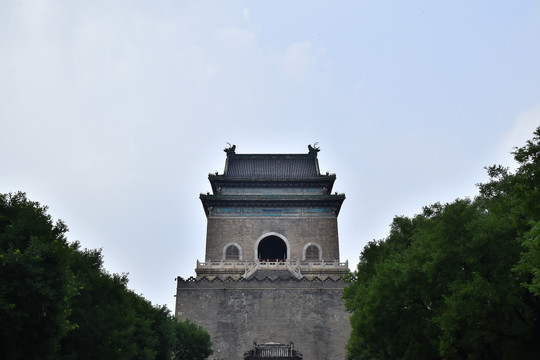 北京钟楼城楼