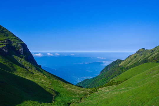 云中草原江西武功山