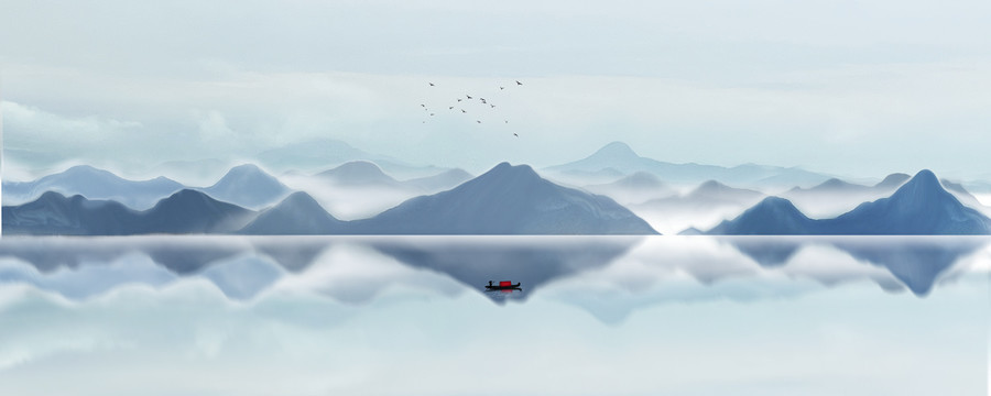水墨山水