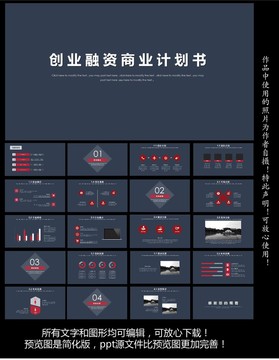 创业融资商业计划书