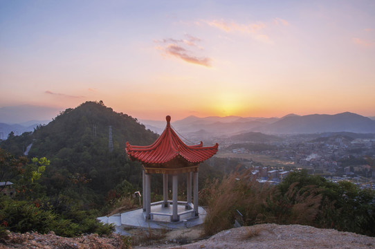 泉州南安观音山暮色旅拍