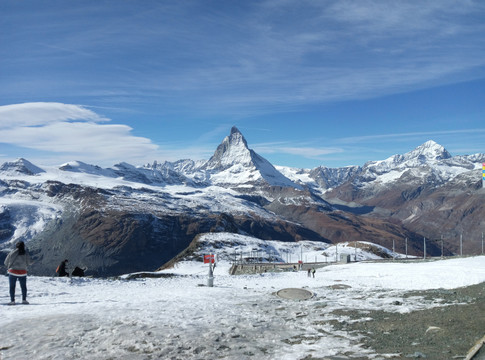 瑞士雪山