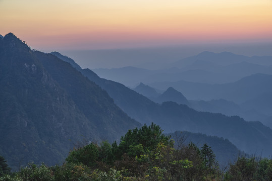 远山群山大山山景