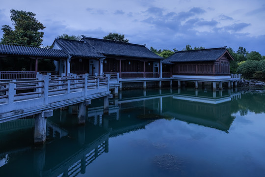 石湖景区建筑