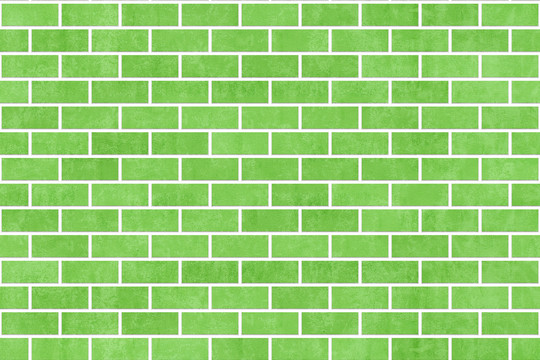 绿色艺术砖墙纸