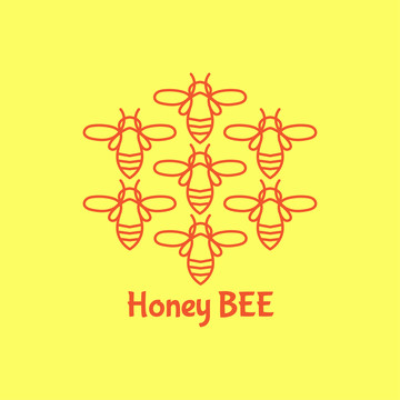 金黄蜂蜜logo插图